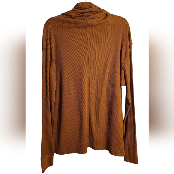 EUC Stillwater Supply Co Waffle Knit Long Sleeve Cowl Neck Shirt Sweater Top 2XL - Picture 2 of 4